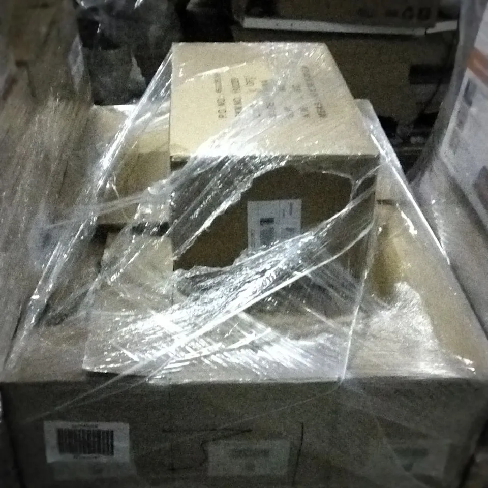 PALLET OF APPROXIMATELY 42 BRAND NEW K BY KELLY HOPPEN MARBLE BEAUTY MIRROR WHITE
