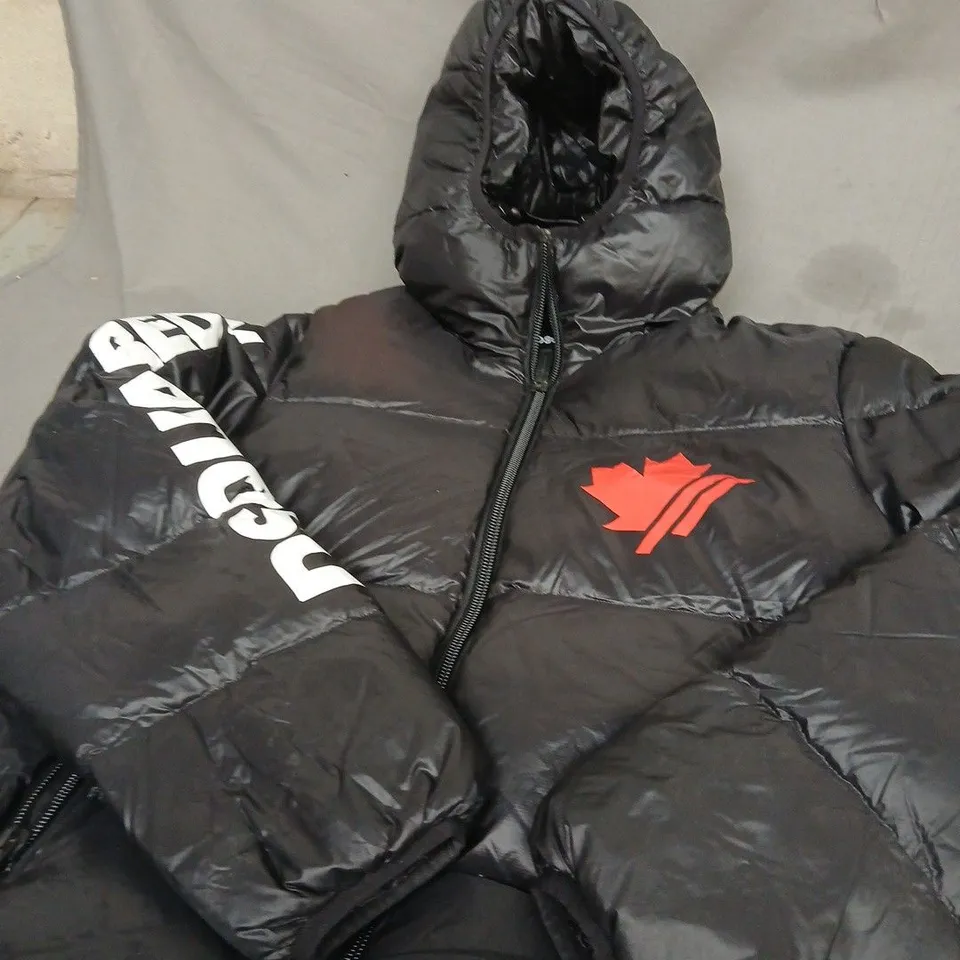 DSQUARED2 FULL ZIP PADDED COAT SIZE 46