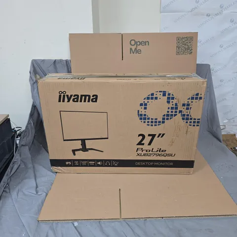 IIYAMA PROLITE PL2796QS 27-INCH MONITOR – SCREEN CRACKED