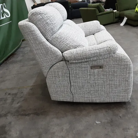 QUALITY BRITISH MANUFACTURED DESIGNER G PLAN KINGSBURY 3 SEATER ELECTRIC RECLINING DOUBLE HRLM B102 SHORE OATMEAL 