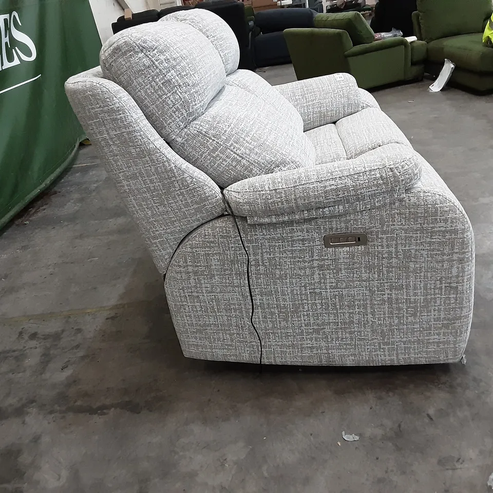 QUALITY BRITISH MANUFACTURED DESIGNER G PLAN KINGSBURY 3 SEATER ELECTRIC RECLINING DOUBLE HRLM B102 SHORE OATMEAL 