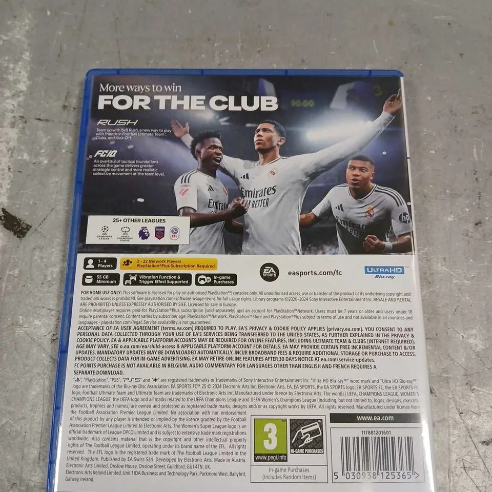 FC25 FOR PS5 