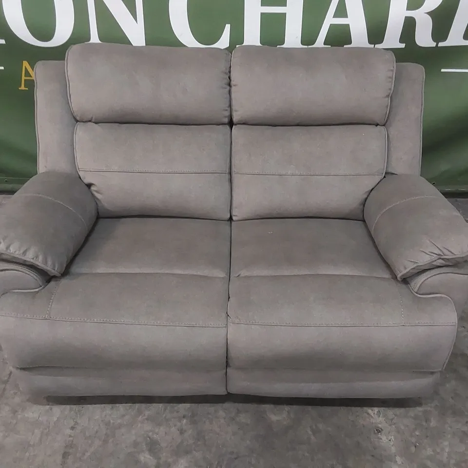 QUALITY DESIGNER CASSIA VELVET UPHOLSTERED 2-SEATER SOFA