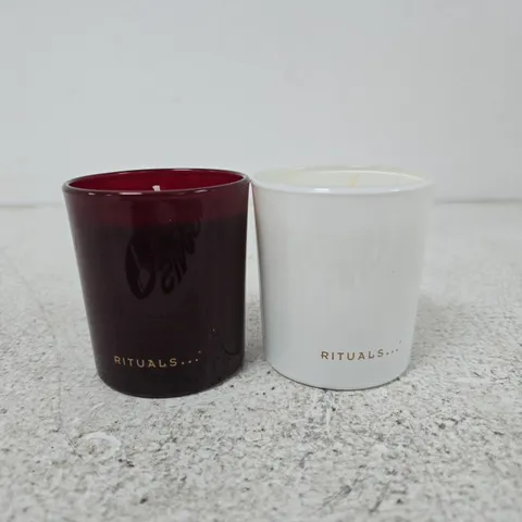 RITUALS... CANDLE VOTIVES β SET OF 2