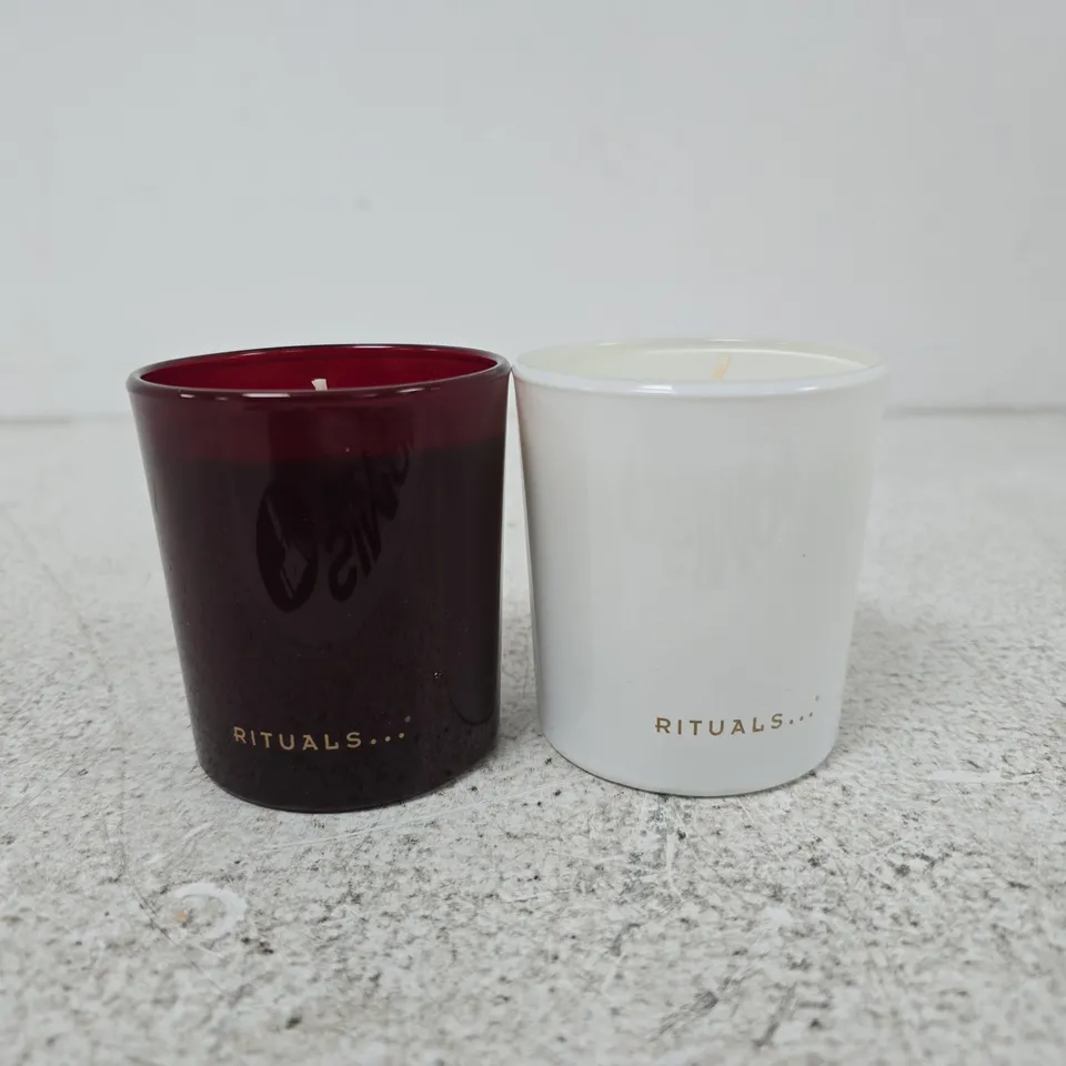 RITUALS... CANDLE VOTIVES – SET OF 2