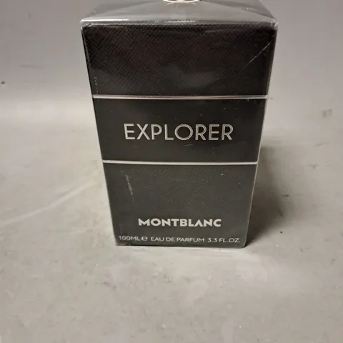 BOXED AND SEALED EXPLORER MONT BLANC EAU DE PARFUM 100ML