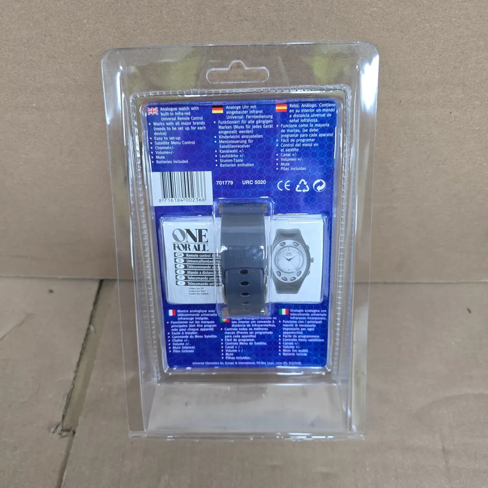 ONE FOR ALL UNIVERSAL REMOTE CONTROL WATCH