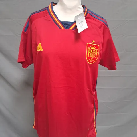 ADIDAS SPANISH FOOTBALL JERSEY SIZE SMALL