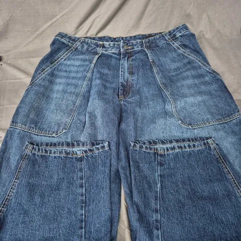 ZARA Women's Denim Jeans – UK 18 (EU 46, US 14)