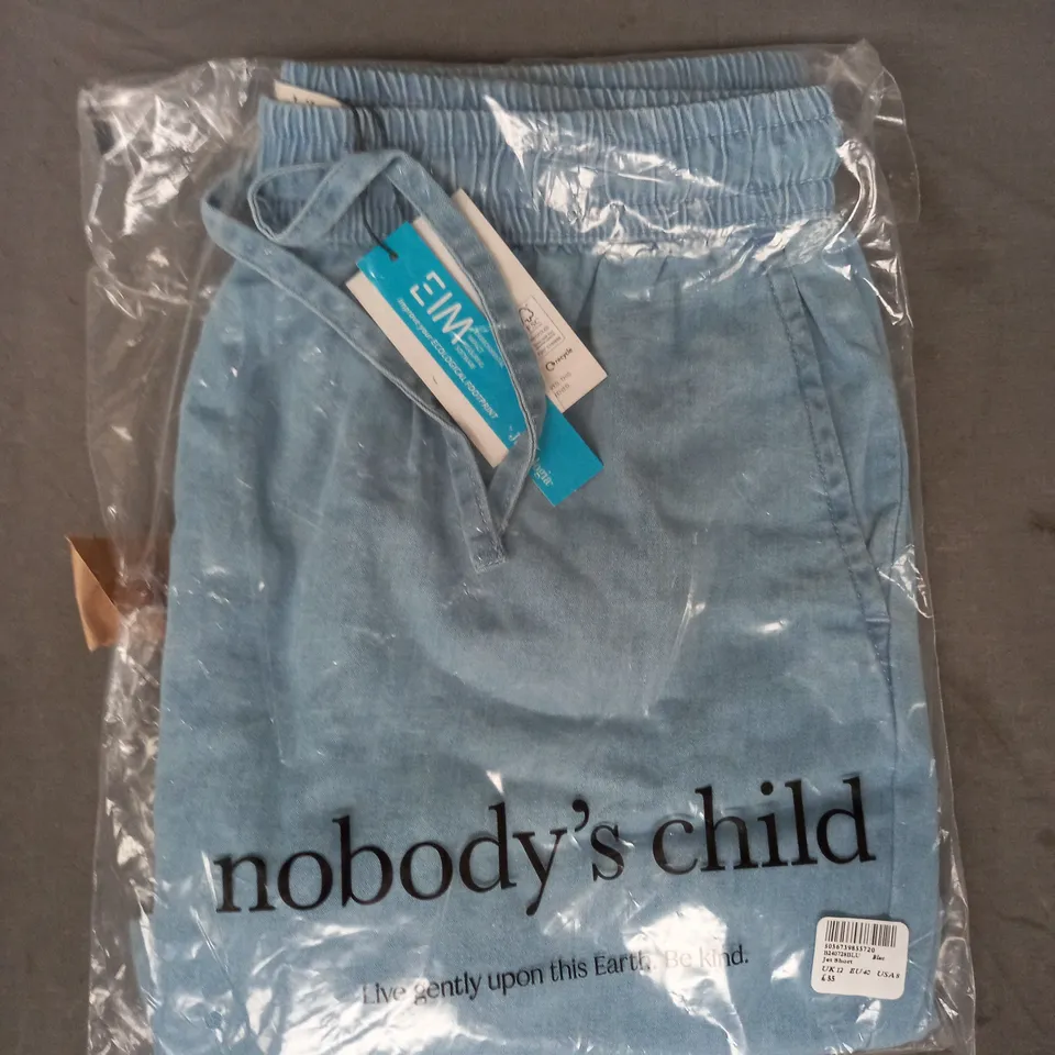 NOBODY'S CHILD SHORTS IN BLUE SIZE 12