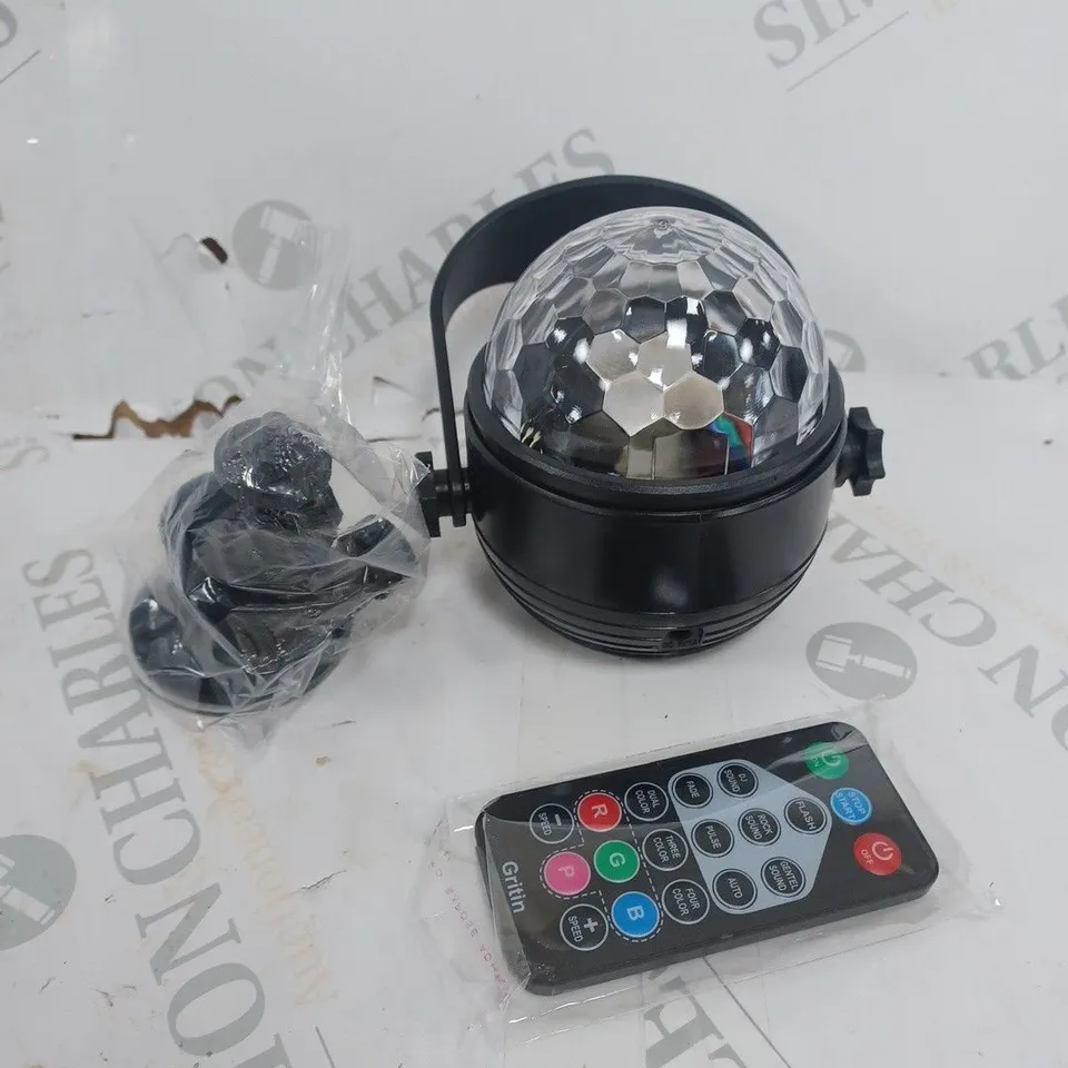 BOXED GRITIN G1390 PORTABLE DISCO LIGHT 