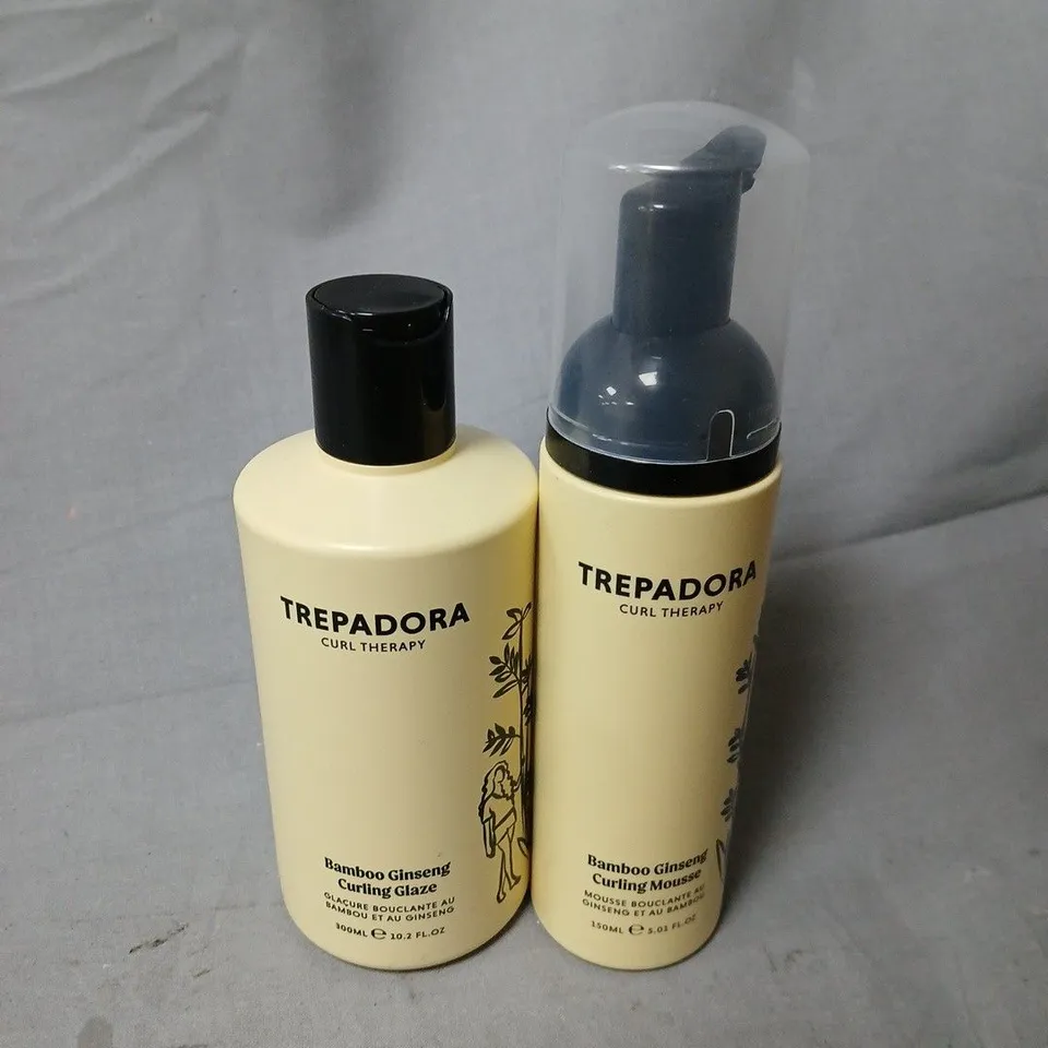 TREPADORA BAMBOO GINSENG CURLING GLAZE DUO
