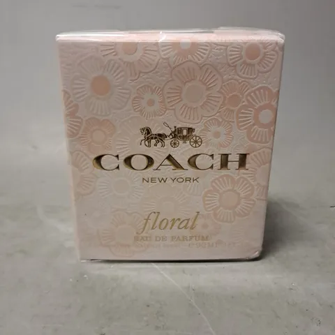 BOXED AND SEALED COACH FLORAL EAU DE PARFUM 90ML