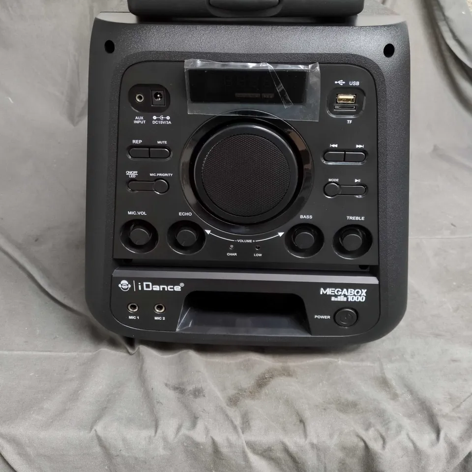 IDANCE MEGABOX 1000 PORTABLE 200W BLUETOOTH PARTY SPEAKER WITH LED LIGHTS