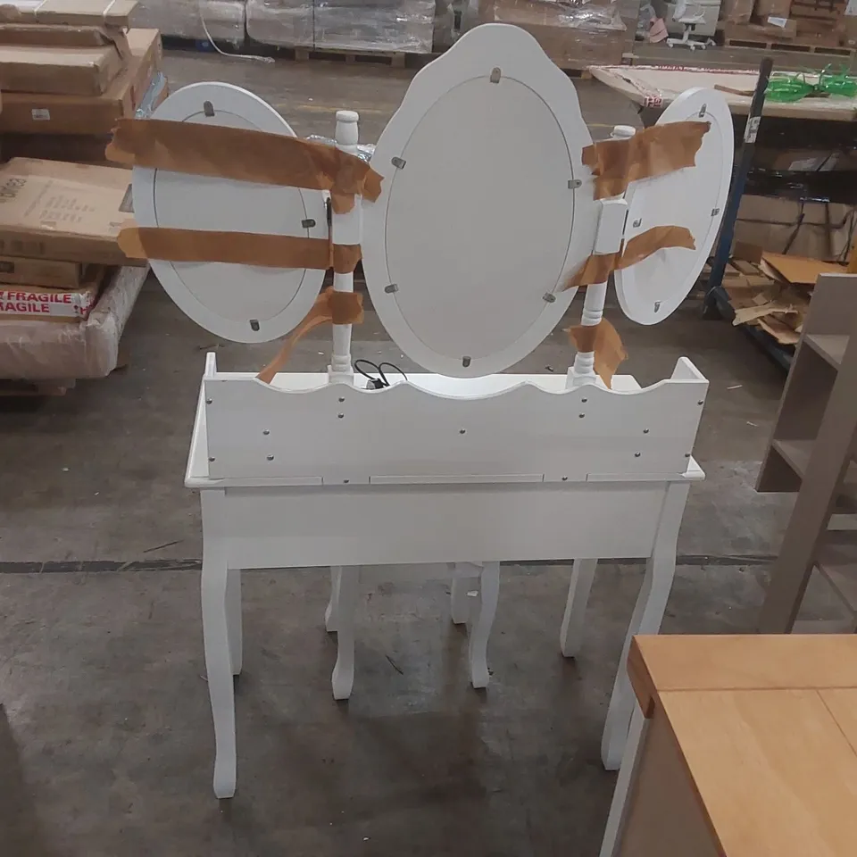 ADRIAN DRESSING TABLE SET WITH MIRROR