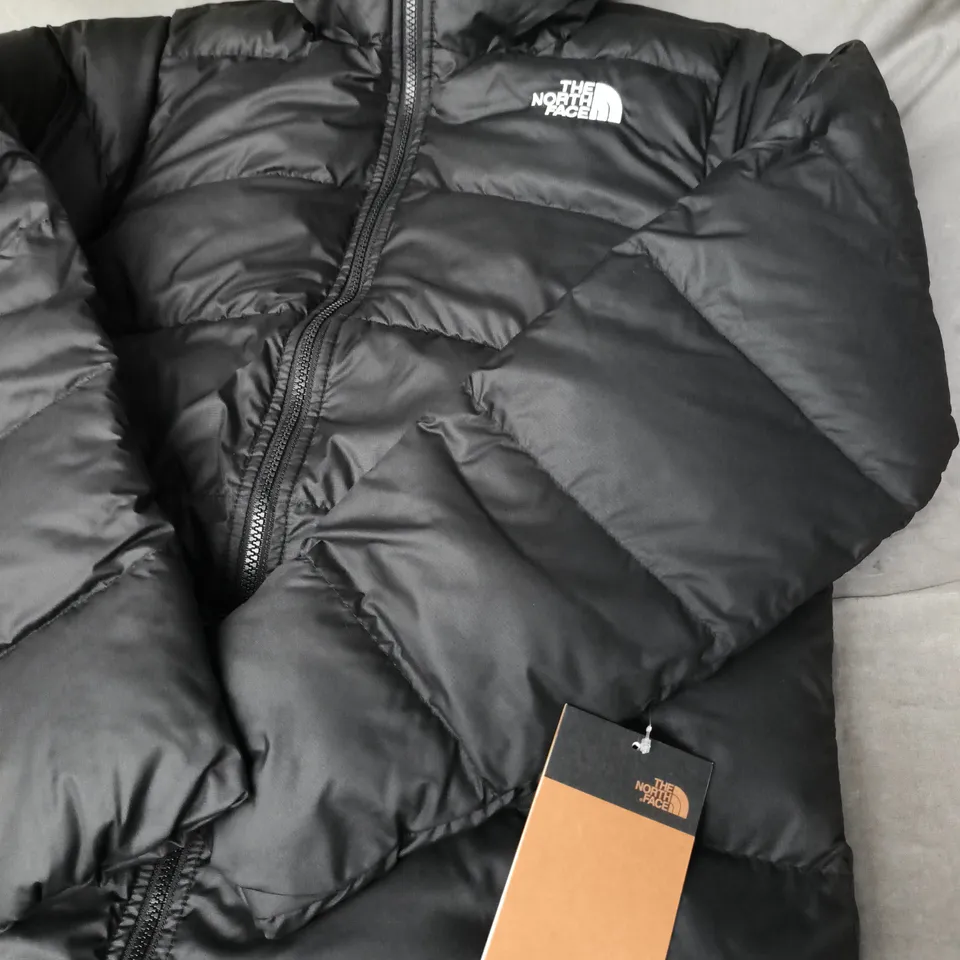THE NORTH FACE BLACK QUILTED PUFFER JACKET – UK S 