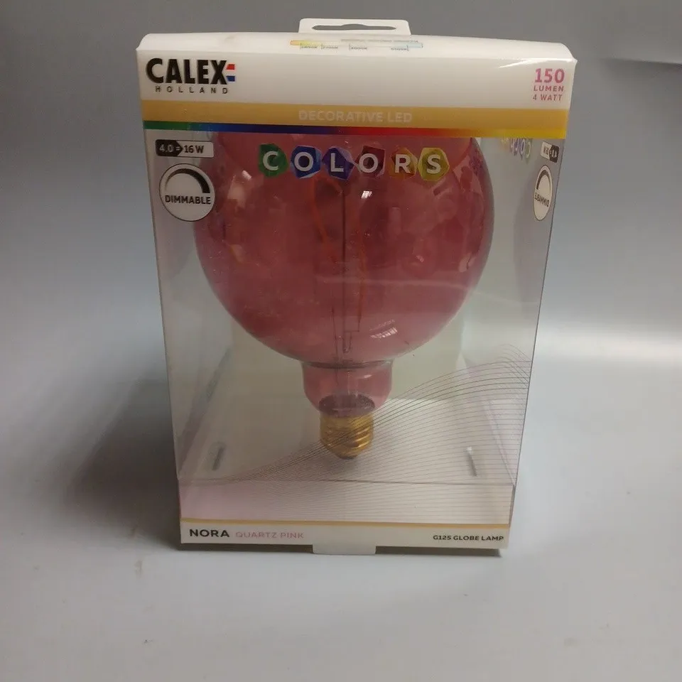 BOXED CALEX HOLLAND PINK 150 LUMEN 4 WATT DECORATIVE LED
