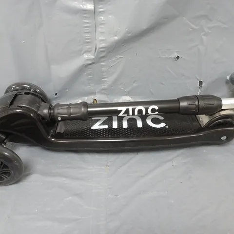BOXED ZINC T-MOTION FOLDING SCOOTER - COLLECTION ONLY 