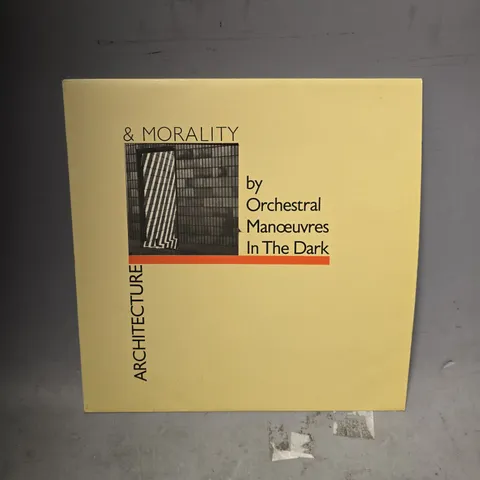 ARCHITECTURE & MORALITY BY ORCHESTRAL MANOEUVRES IN THE DARK VINYL