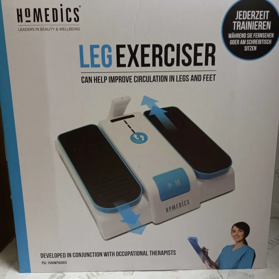 BOXED HOMEDICS LEG EXERCISER