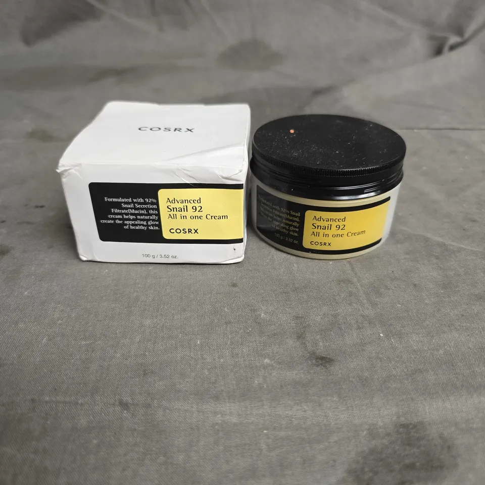 BOXED COSRX ADVANCED SNAIL 92 ALL IN ONE CREAM 100G