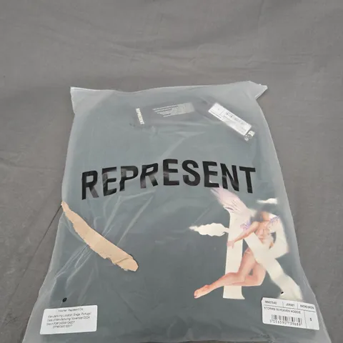 BAGGED REPRESENT STORMS IN HEAVEN HOODIE SIZE SMALL