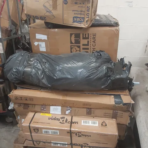 PALLET CONTAINING A LARGE QUANTITY OF ASSORTED FURNITURE PARTS ECT