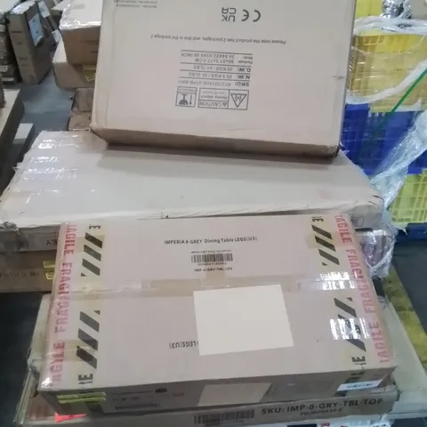 PALLET CONTAINING VARIOUS INCOMPLETE ASSORTED BOXED HOUSEHOLD ITEMS 