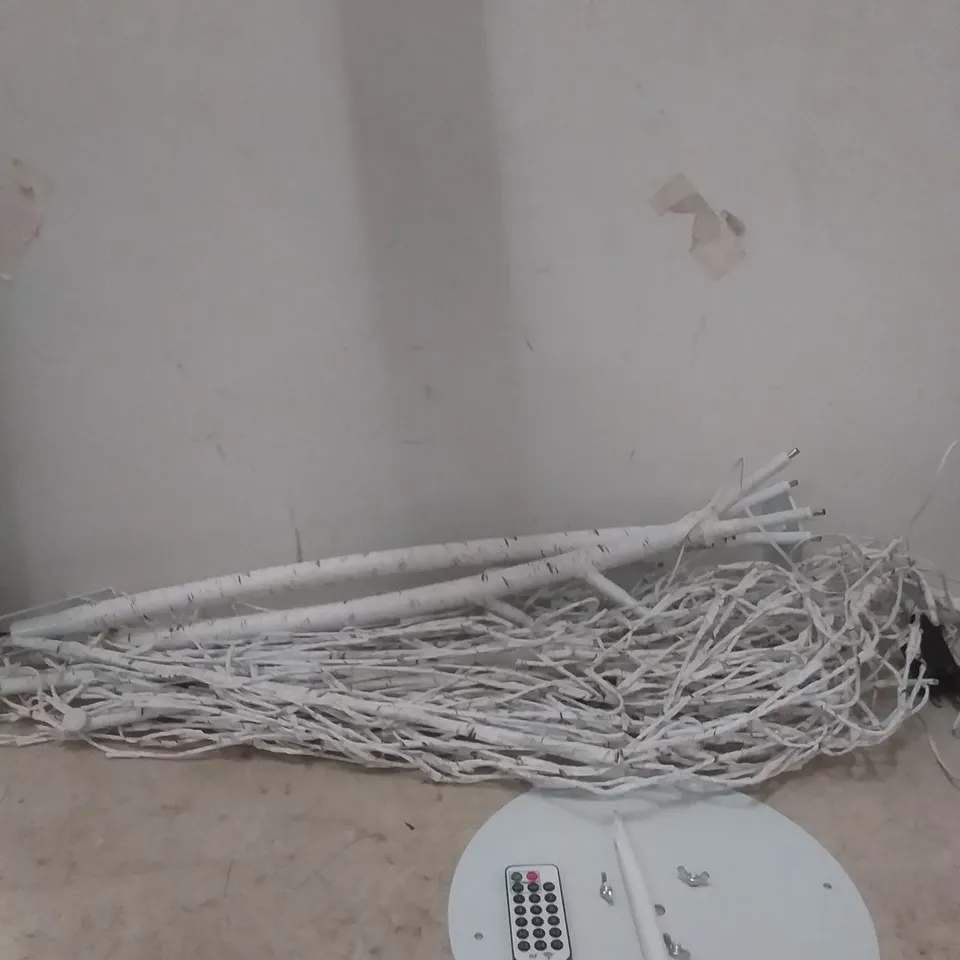 WHITE BIRCH TREE BRIGHT WHITE LED