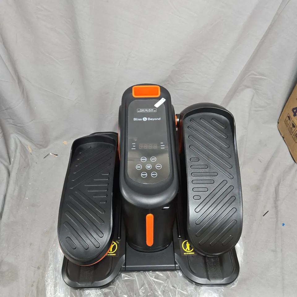 BLISS & BEYOND STEPFIT PORTABLE ELECTRONIC STEPPER – BLACK - BOXED