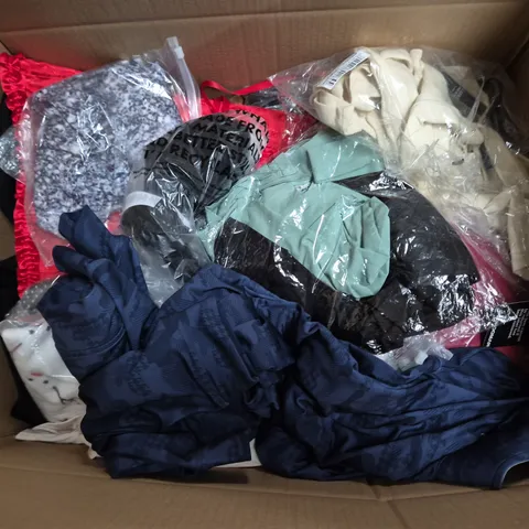 APPROXIMATELY 25 ASSORTED CLOTHING AND FASHION PRODUCTS IN VARIOUS STYLES AND SIZES - COLLECTION ONLY