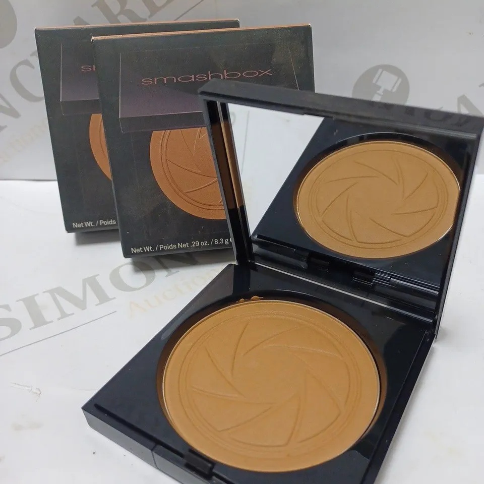 LOT OF 2 SMASHBOX BRONZE LIGHTS - WARM MATTE