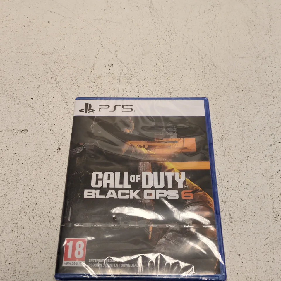 PLAYSTATION 5 GAME: CALL OF DUTY BLACK OPS 6 (PS5) - SEALED