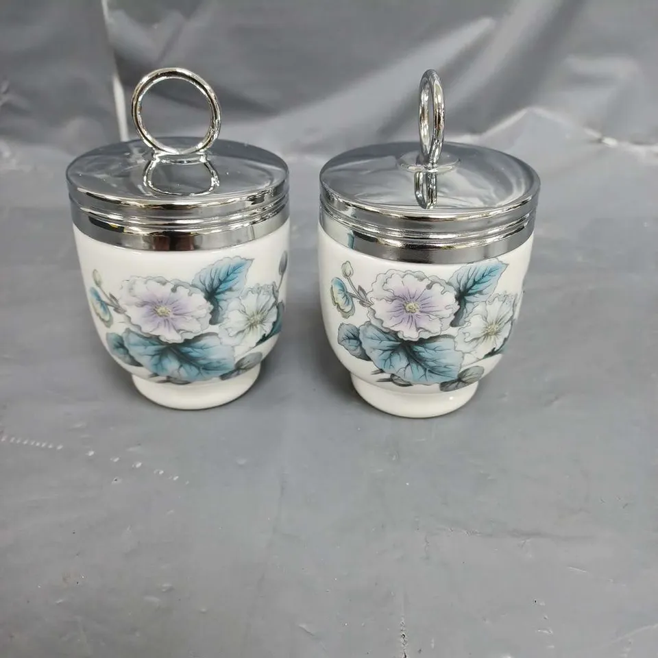 UNBOXED SET OF 2 ROYAL WORCESTER EGG CODDLERS