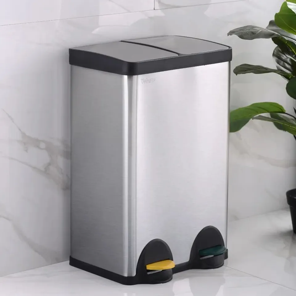 STAINLESS STEEL 40L STEP ON MULTI CO 