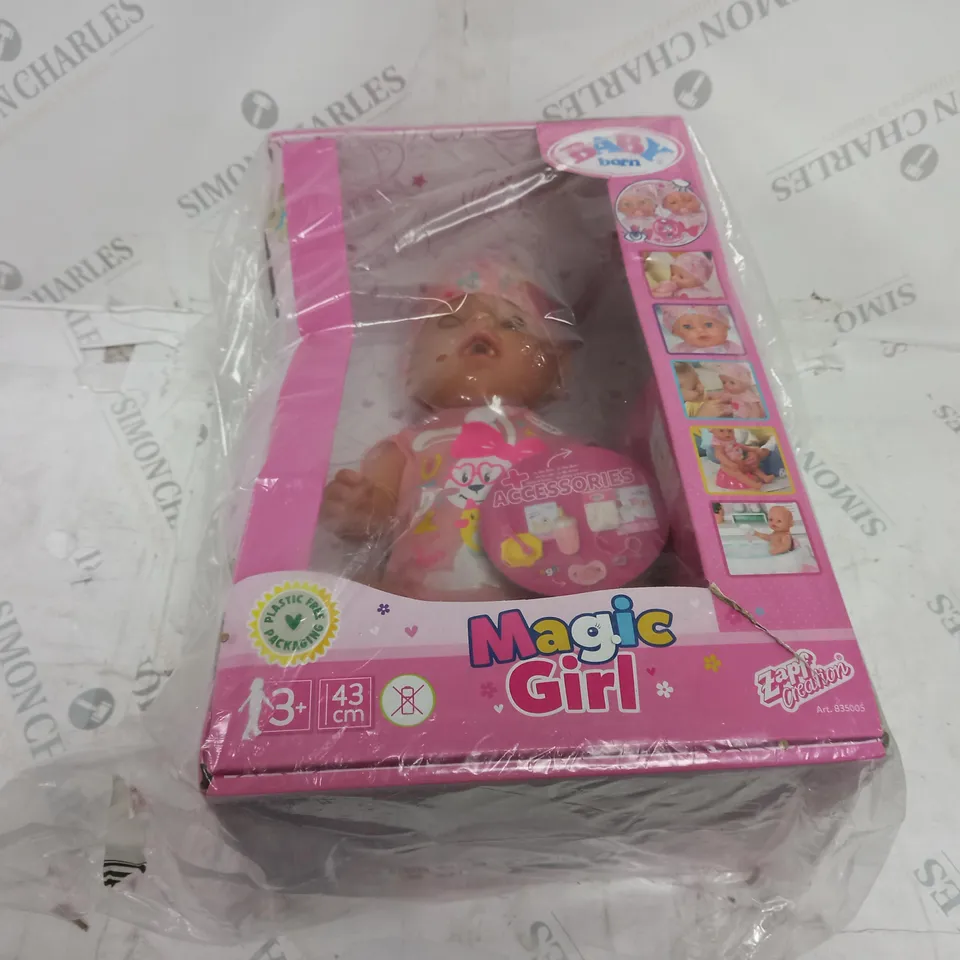 BABY BORN MAGIC GIRL RRP £64.99