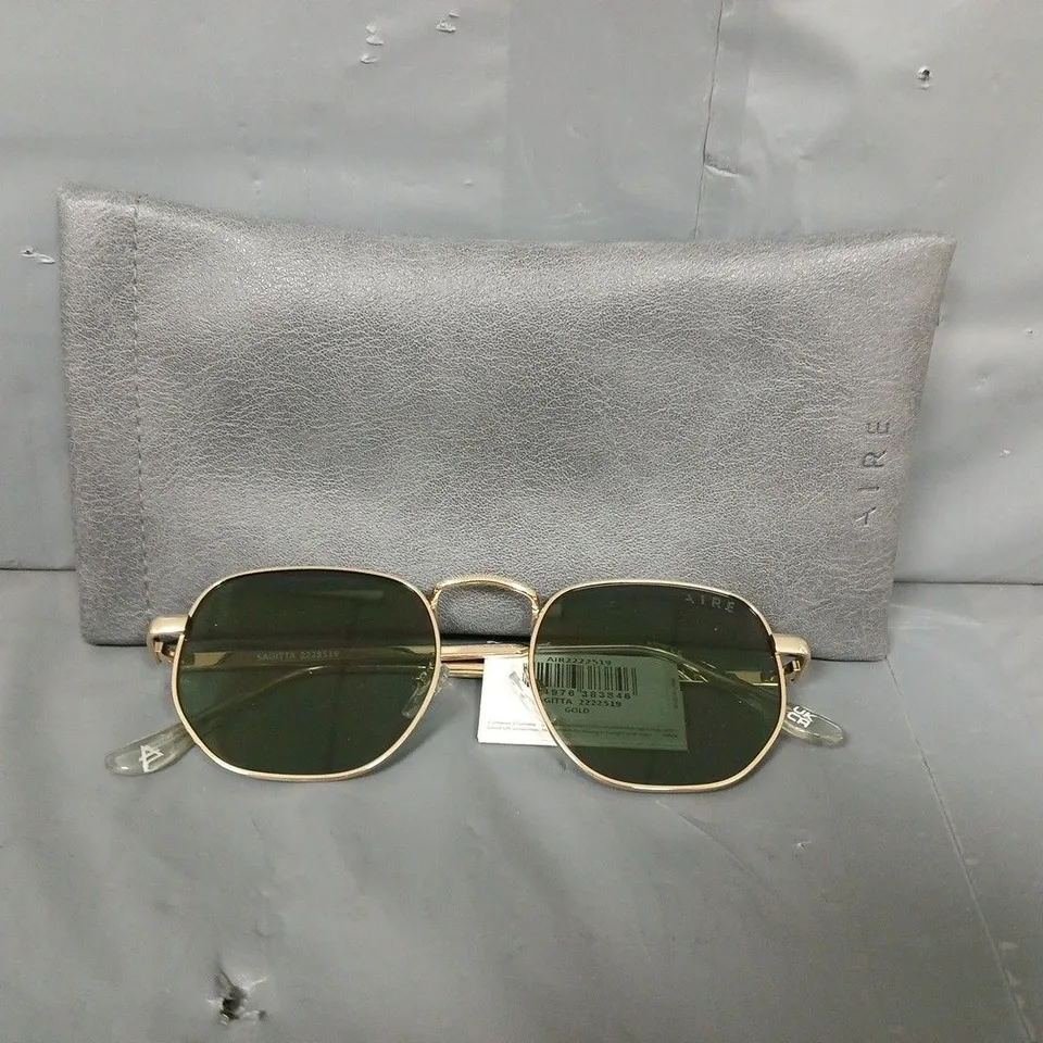 AIRE GOLD COLOUR RIM SUNGLASSES