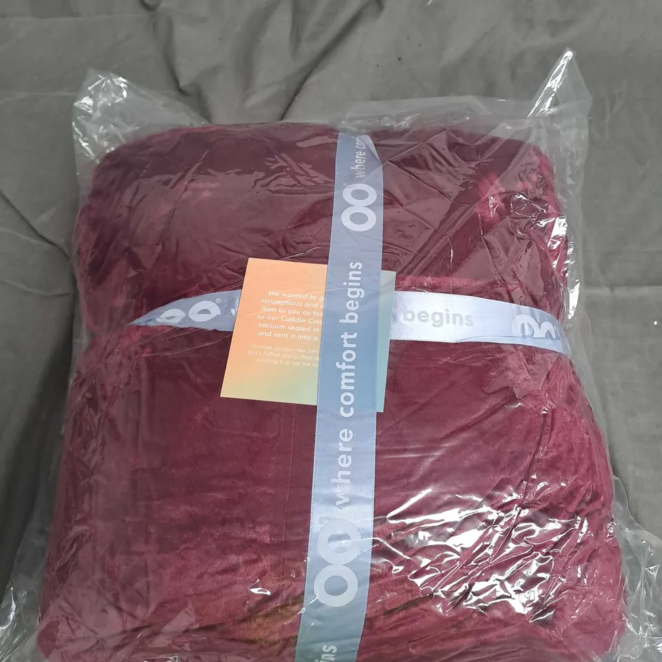 OO OVERSIZED SOFT OODIE RED 