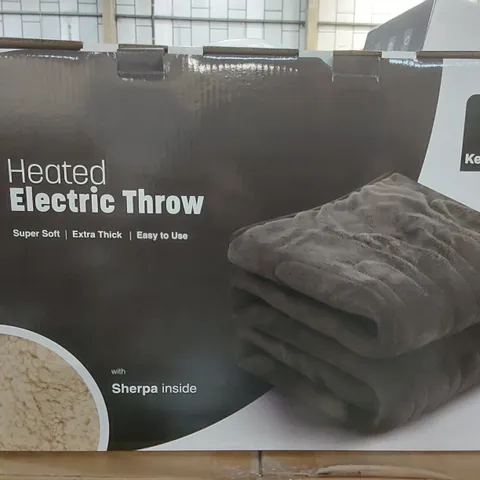 BOXED KEPLIN HEATED ELECTRIC THROW