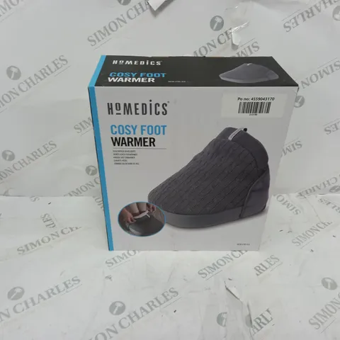 HOMEDICS COSY FOOT WARMER BOXED