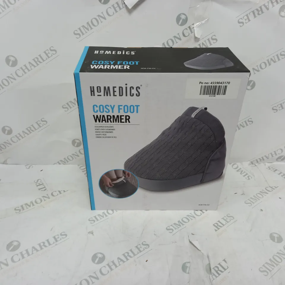 HOMEDICS COSY FOOT WARMER BOXED 