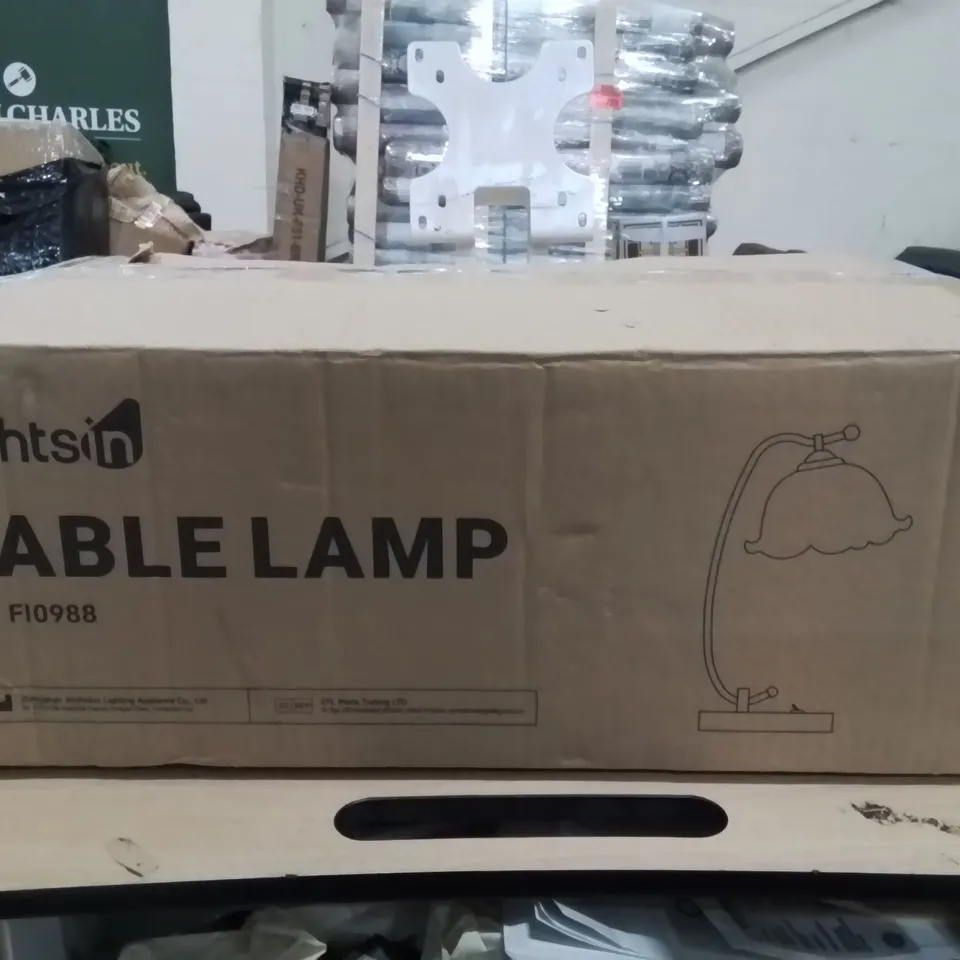 BOXED LIGHTSIN TABLE LAMP 