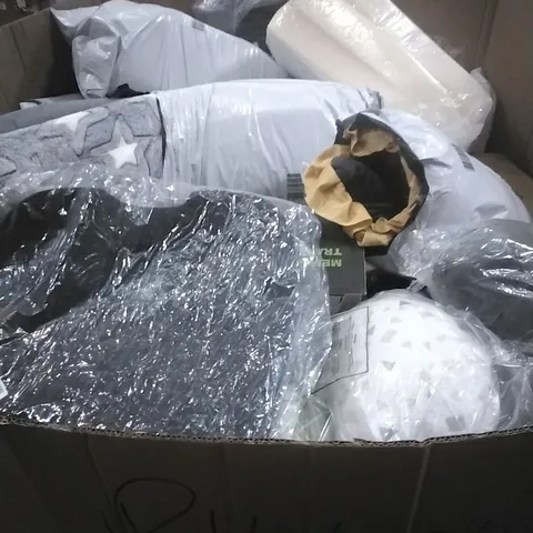 A PALLET CONTAINING ASSORTED PILLOWS, MEMORY FOAM, SIMILAR PRODUCTS ETC