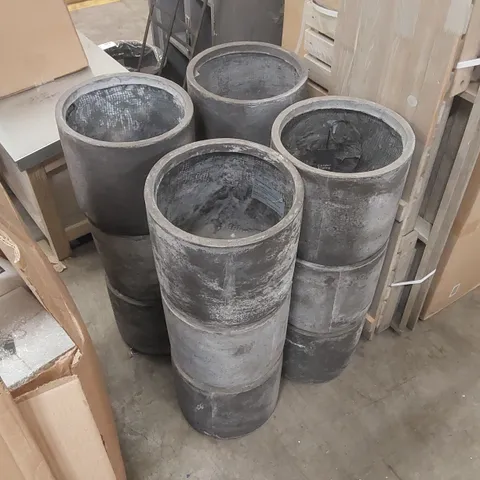 SET OF 12 BROCKWELL PLANTERS