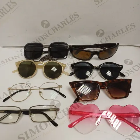 APPROXIMATELY 15 ASSORTED SUNGLASSES & SPECTACLES IN VARIOUS BRANDS