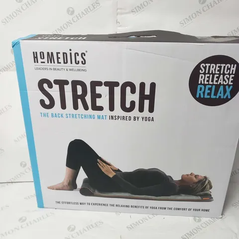 BOXED HOMEDICS STRETCH - ELECTRIC INFLATABLE YOGA MAT