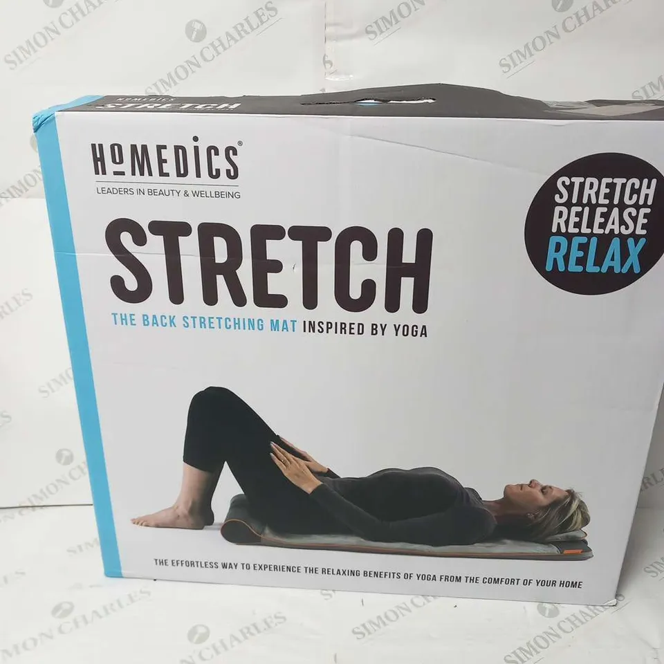 BOXED HOMEDICS STRETCH - ELECTRIC INFLATABLE YOGA MAT