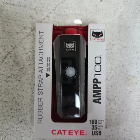 CATEYE AMPP100 USB RECHARGEABLE FRONT BIKE LIGHT