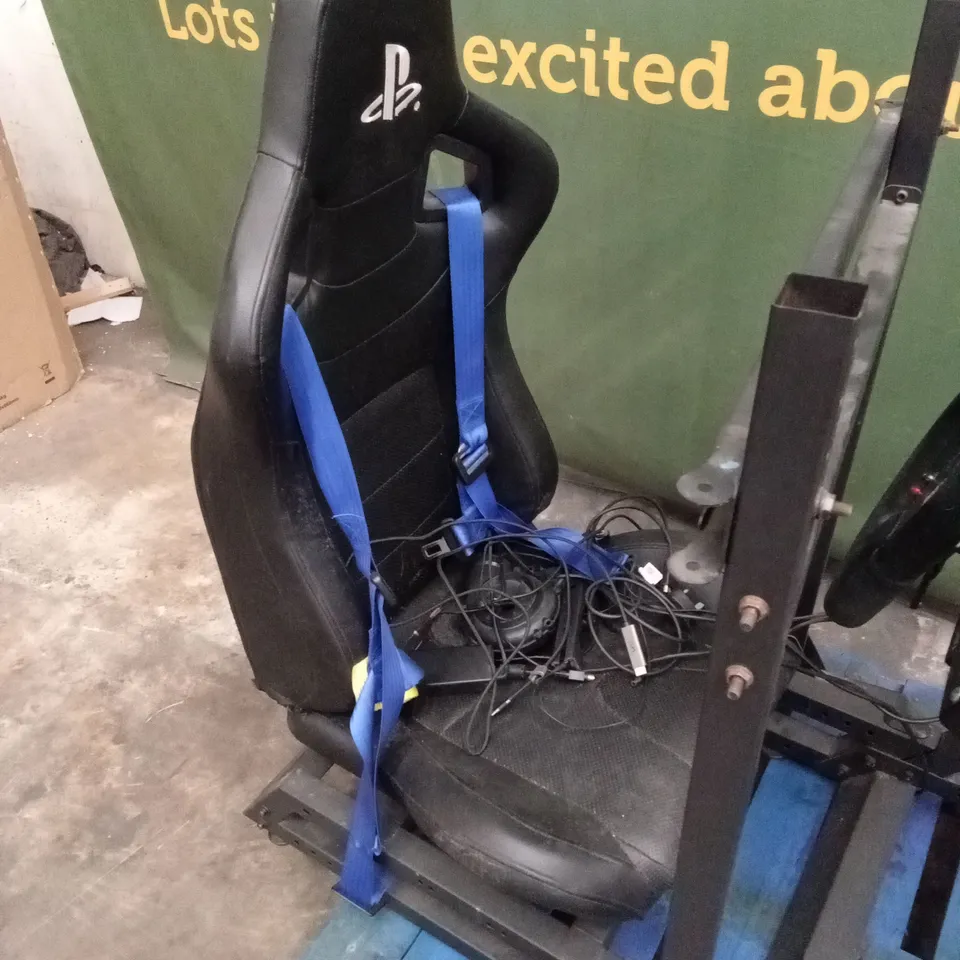 NEXT LEVEL RACING THRUSTMASTER PLAYSTATION COCKPIT SIMULATOR