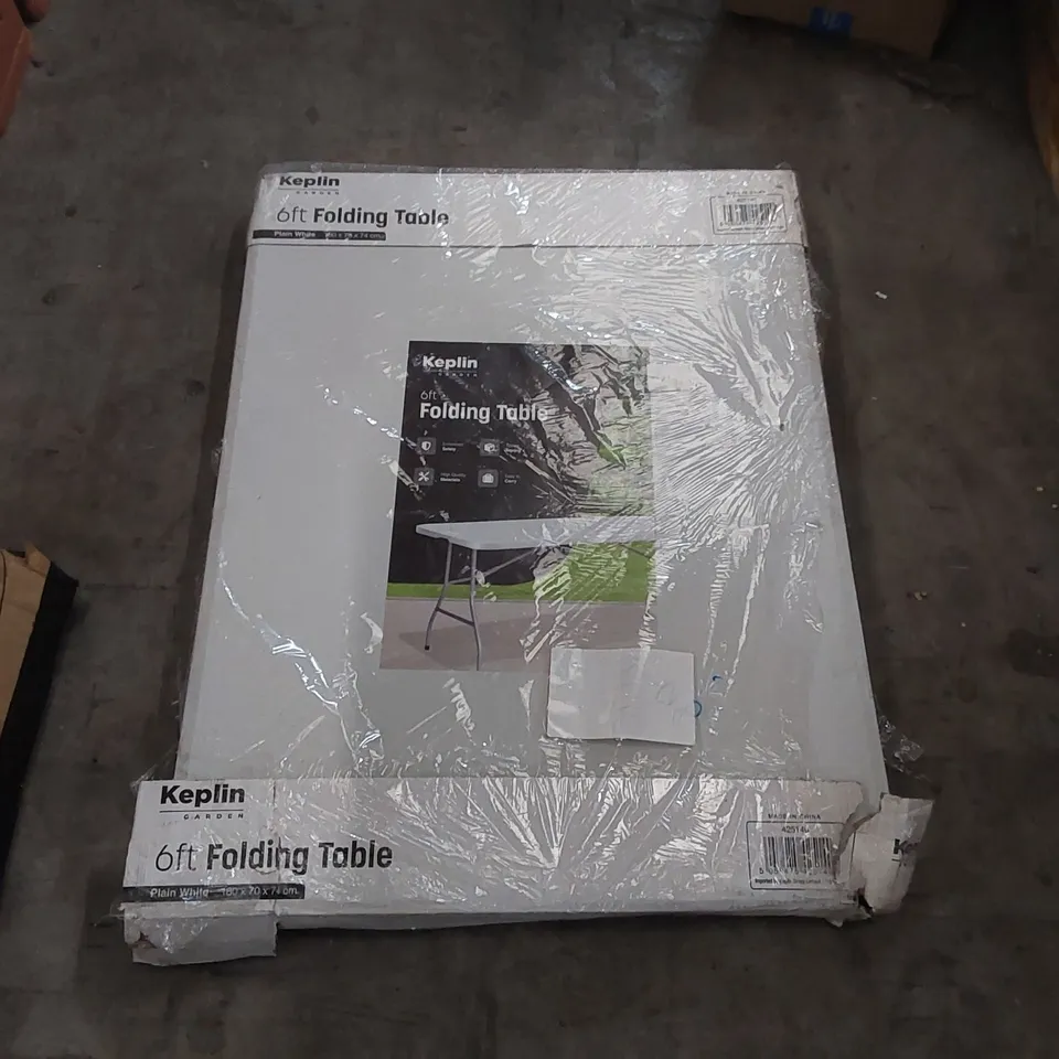 KEPLIN 6FT FOLDING TABLE